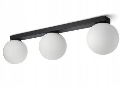 Zdjęcie produktu dla Lampa Sufitowa Żyrandol Plafon Full Globe Glass 561-B3 G9 Białe Kule LED