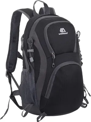 Produktbild von Weikani 20L Outdoor Bergsteigertasche, Fahrradrucksack, Wanderrucksack, Reiserucksack, wasserdicht, Schwarz