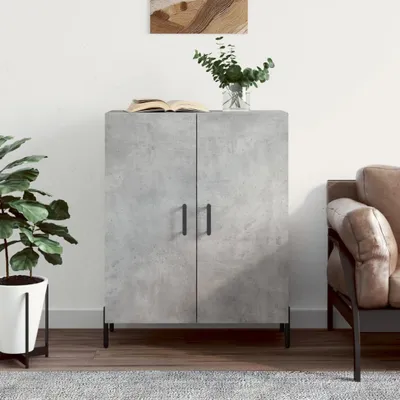 Produktbild von vidaXL Sideboard Betongrau 69,5x34x90 cm Holzwerkstoff