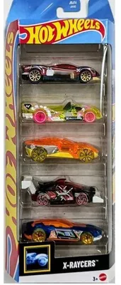 Obrázek produktu pro Sada 5 hraček – autíček Hot Wheels X-Raycers