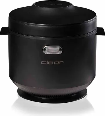 Produktbild von Cloer 6830, Schwarz, 1 l, Keramik, 24 h, Tasten, Kunststoff