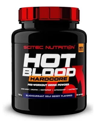 Produktbild von Scitec Hot Blood Hardcore 700g - Guarana