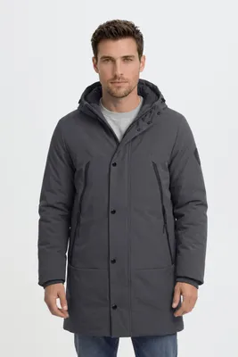 Produktbild von BLEND BHTalan Herren Winterparka Parka Winterjacke mit Kapuze mit hochabschließendem Kragen, KI-generiertes Bild