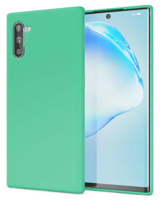 Image de Housse de téléphone portable NALIA Neon pour Galaxy Note10, étui souple & silicone Bumper Cover vert