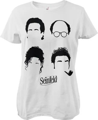 Produktbild von Seinfeld Characters Girly Tee - Small - White