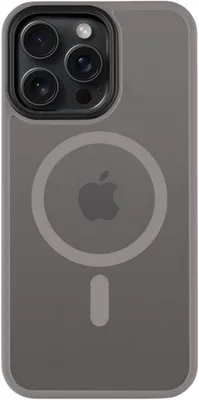 Immagine prodotto di Cover posteriore tattile MagForce Hyperstealth per iPhone 15 Pro Max, grigio chiaro