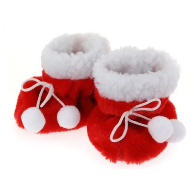 Produktbild von Niedliche Babyschuhe Weihnachten Baby Kleinkind Winterschuh Schuh One Size