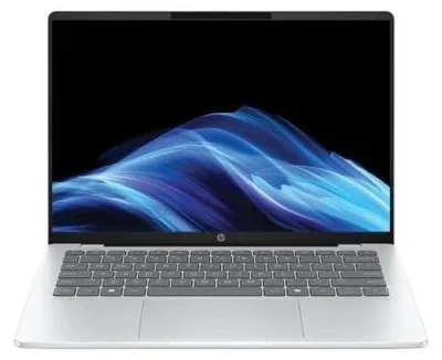 Produktbild von HP OmniBook 5 14-he0017ns Laptop, 14-Zoll-OLED-Display, Snapdragon X1-26-100, 16 GB RAM, 512 GB SSD, Windows 11