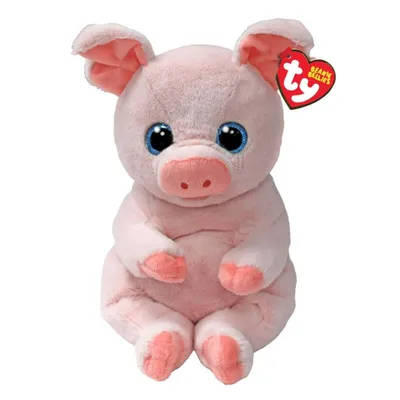 Zdjęcie produktu dla Urocza pluszowa świnka Penelope z kolekcji Ty Beanie Bellies – idealny towarzysz zabaw dla dzieci, wysokość 24 cm. Wprowadź odrobinę radości do swojego świata!