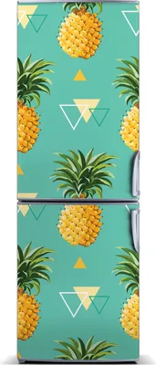 Produktbild von Tulup Kühlschrankdekoration - Magnetmatte - 60 cm x 180 cm - Magnet auf dem Kühlschrank - Ananas