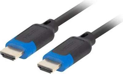 Produktbild von Lanberg M/M v2.1 HDMI-Kabel 1 m 8K 60 Hz CCS Schwarz