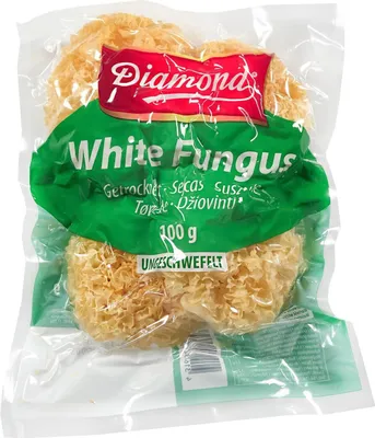 Produktbild von 100g Pilze getrocknete weisse Pilze Morcheln Diamond White Fungus Silberohr
