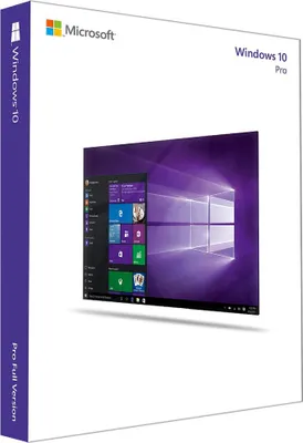 Produktbild von Microsoft Windows 10 Pro 32Bit OEM Vollversion - 1 Benutzer