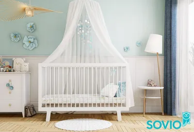 Produktbild von Baby- & Kindermatratze 140x70 cm H2 Kaltschaum, atmungsaktiv, Aloe-Vera-Bezug, wendbar | SOVIO KIDS+