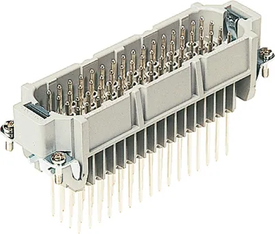 Immagine prodotto di HARTING Han 64D inserto maschio (M) connessione avvolta, 64 poli+PE 250 V, 10 A - 1 pezzo