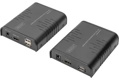 Immagine prodotto di DIGITUS DS-55529 Set di estensori KVM IP HDMI DIGITUS, Full HD, 120 m