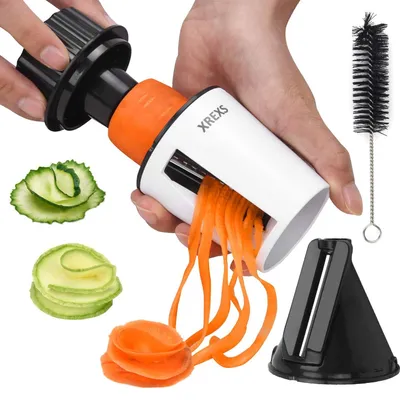 Immagine prodotto di Spirale per verdure 2-in-1, ideale per zucchine e carote