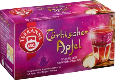 Produktbild von Teekanne Ländertee - verschiedene Sorten - ab 1 Packung (20 Beutel) - Türkischer Apfel