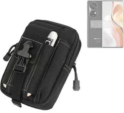 Produktbild von K-S-Trade Gürtel Tasche kompatibel mit Ulefone Note 17 Pro Gürteltasche Holster Schutz Hülle Handy Hülle Smartphone outdoor Handy-Hülle schwarz