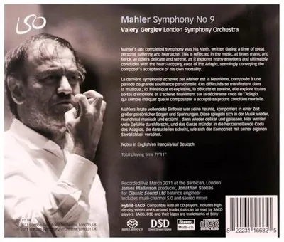 Obrázek produktu pro Gustav Mahler (1860-1911) - Symfonie č. 9