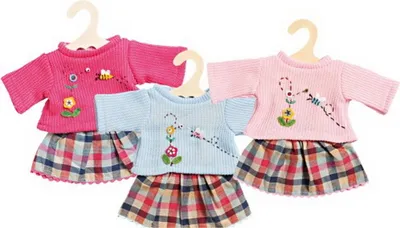 Produktbild von Puppen-Kleider 28-33cm sortiert, 1 Stück