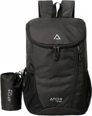 Produktbild von Atchi faltbarer Rucksack 22 Liter, schwarz