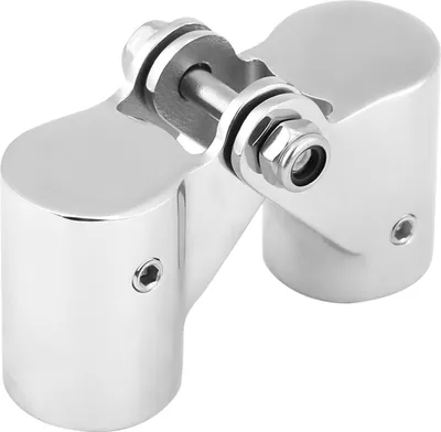 Produktbild von Edelstahl-Klappdrehgelenk-Verbindungsstück für Bootsschienenrohre, Rohrverschraubungen für Marineyachten(25MM)