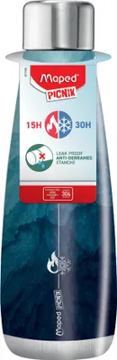 Image de Maped 871199 Maped PICNIK Bouteille isolante CONCEPT CYANOTYPE, 0,5 L