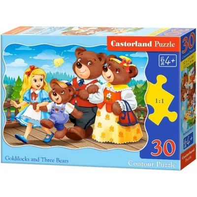 Image de CASTORLAND Puzzle Masha et les trois ours 30 pièces