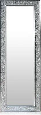 Zdjęcie produktu dla Casa Chic Lustro Norwich Prostokątna Drewniana Rama 130 x 45 cm Mozaikowy Wzór