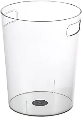 Obrázek produktu pro Úložný kbelík Stolní kuchyň Obývací pokoj Ložnice Odpadkový koš Tlaku odolný PET Průhledný ledový kbelík Velký