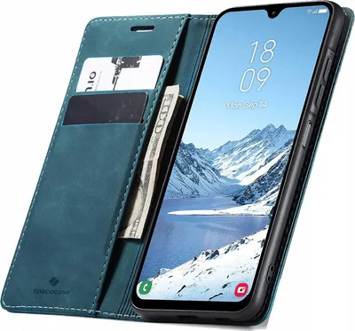 Obrázok produktu pre SPACECASE Peňaženkové flipové puzdro pre Galaxy A26 Blue