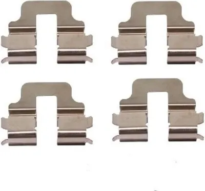 Image de Kit d'accessoires pour plaquettes de frein à disque A.B.S. pour, entre autres, MERCEDES-BENZ CLASSE A