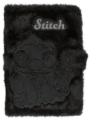 Obrázok produktu pre Notes A5 80k Disney Fluffy Stitch black
