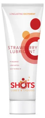 Image de Shots Strawberry Lubricant 100 Ml