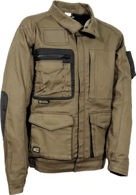 Produktbild von Cofra Arbeitsjacke 300 g/m², mit vielen Taschen braun 48