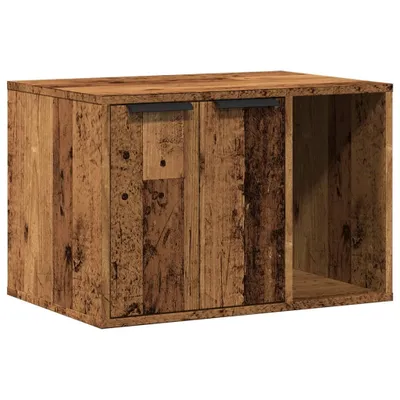 Immagine prodotto di Recinto Lettiera Gatti Legno Vecchio 60x40x40 cm in Truciolato