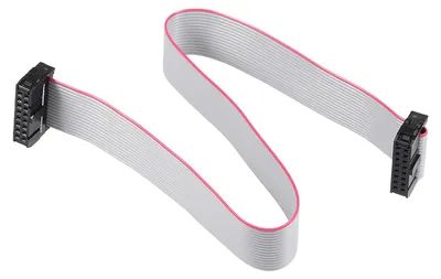 Flachbandkabel 30 cm, 16-polig, 2,54 mm, 5 Stück