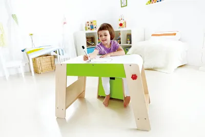 Produktbild von Hape Early Explorer Kinderstuhl mit Fach, E1045