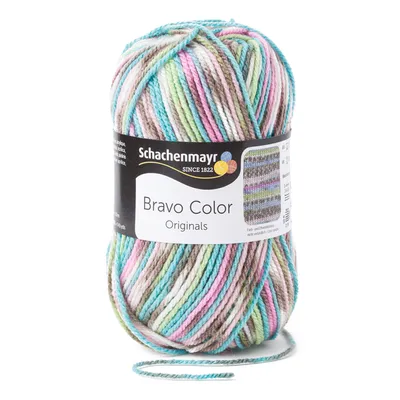 Zdjęcie produktu dla Schachenmayr Bravo Color 02083 Mineral Jacquard Przędza dziewiarska