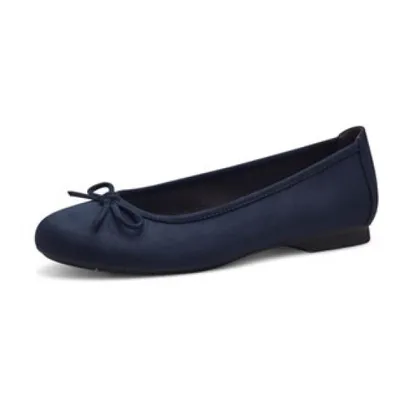 Produktbild von Jana Damen Ballerinas mit Schleife Vegan, Navy, 38
