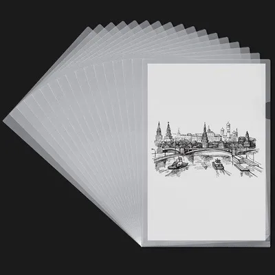 Obrázok produktu pre Priehľadné plastové archivačné boxy formátu A4, 90 kusov, rozmer 31 x 22 cm