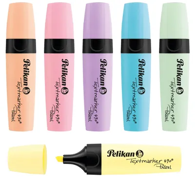 Image de Pelikan 817325 6 Pelikan 490 Textmarker farbsortiert