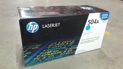Produktbild von HP 504A Cyan Original LaserJet Tonerkartusche, 7000 Seiten, Cyan, 1 Stück(e)