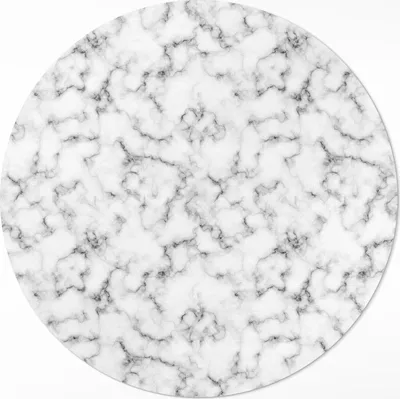 Produktbild von Abstrakter Stein stilvoller Marmor– Vinylteppich – Indoor Teppich – Flur – Pflegeleicht – Runder Teppich – PVC Teppich – Outdoor Teppich – Pflegeleicht – fi 50cm