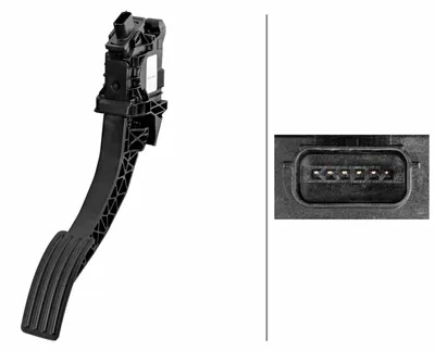 Produktbild von Sensor Fahrpedalstellung Automatikgetriebe 6-polig HELLA für VOLVO