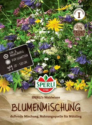 Produktbild von SPERLI Blumensamen Blühende Waldwiese 3 m²
