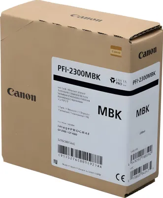 Produktbild von CANON Tinte mattschwarz 330ml GP2x00(S)/4600(S)/6600S/Prox600