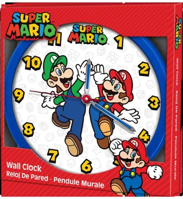 Image de Zegar ścienny Super Mario Bros - Oficjalny produkt Kids Licensing dla dzieci