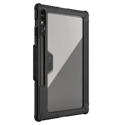 Obrázek produktu pro Kožené pouzdro Bumper Pro Cover pro Samsung Galaxy Tab S9 Ultra - černé